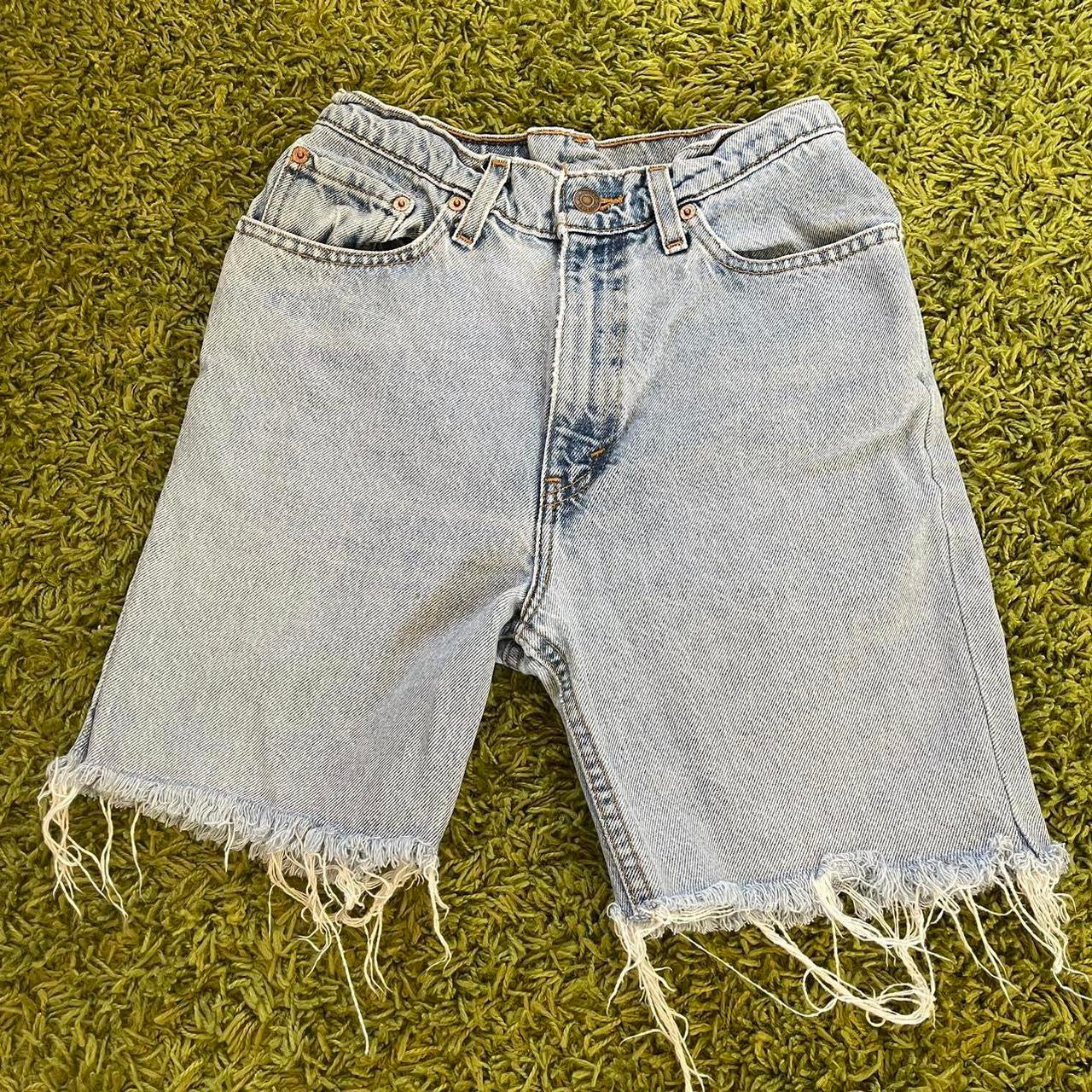 denim bermuda shorts