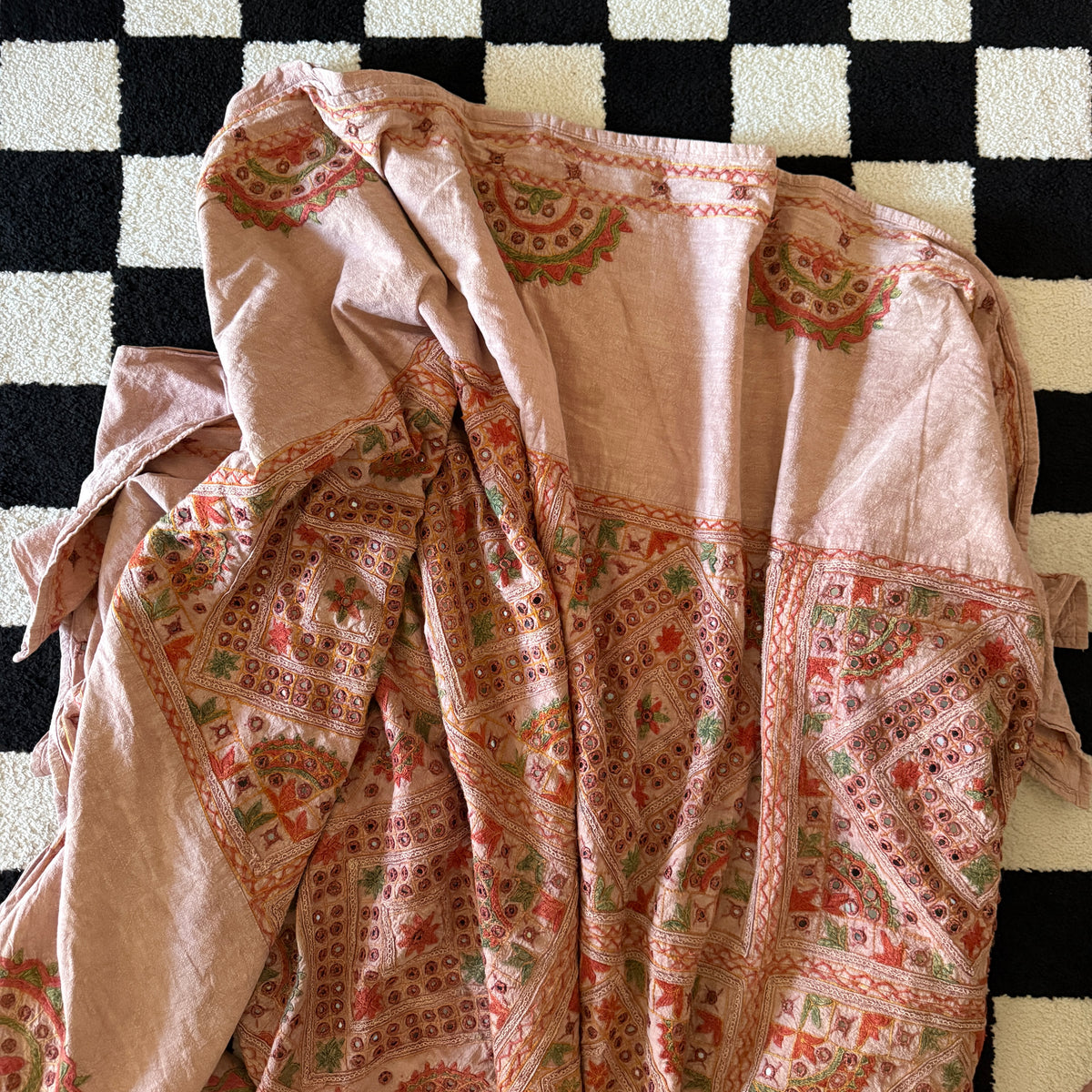 unique vintage whimsical cover blanket