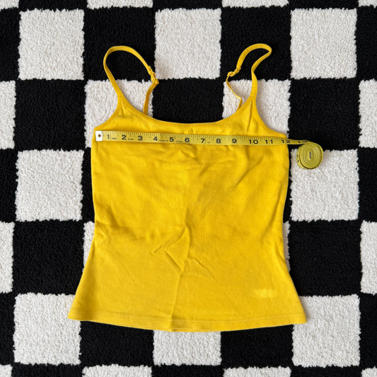 vintage whimsical 90s y2k COPPER KEY cami top