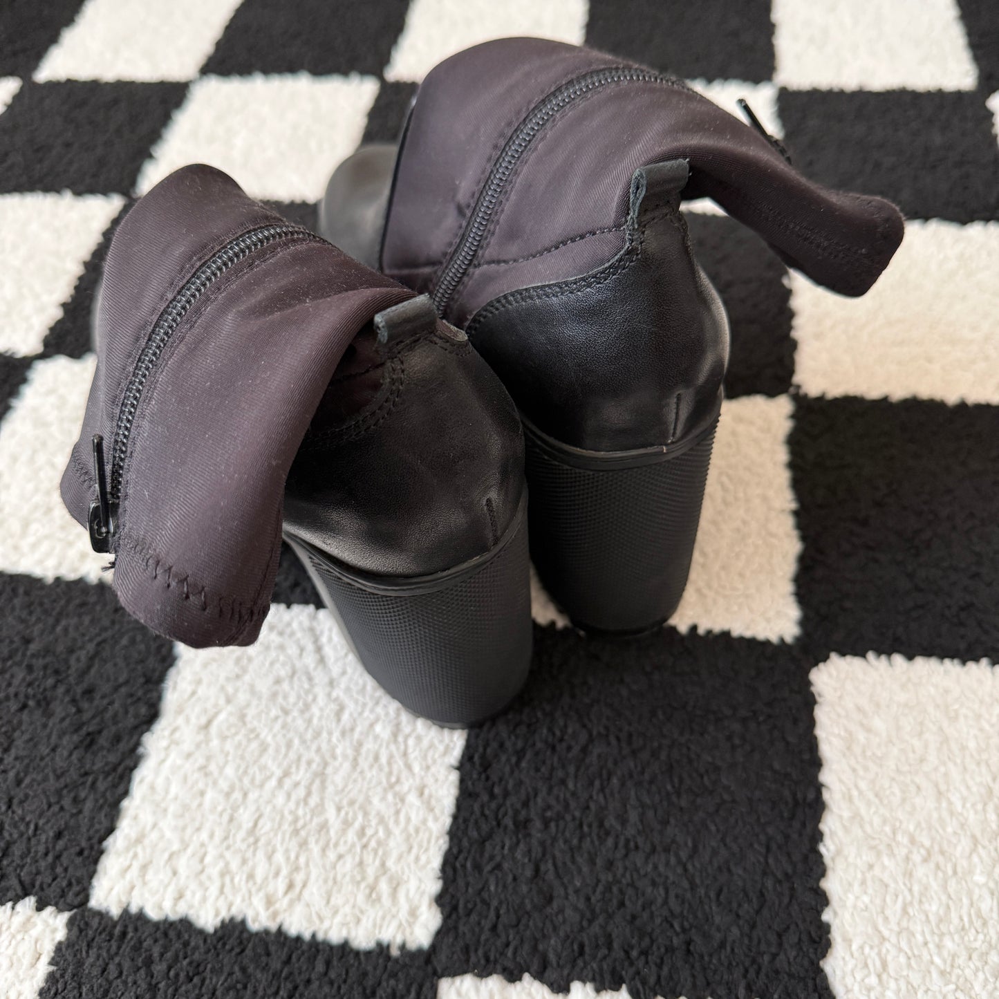 vintage whimsical 90s y2k chunky platform boots