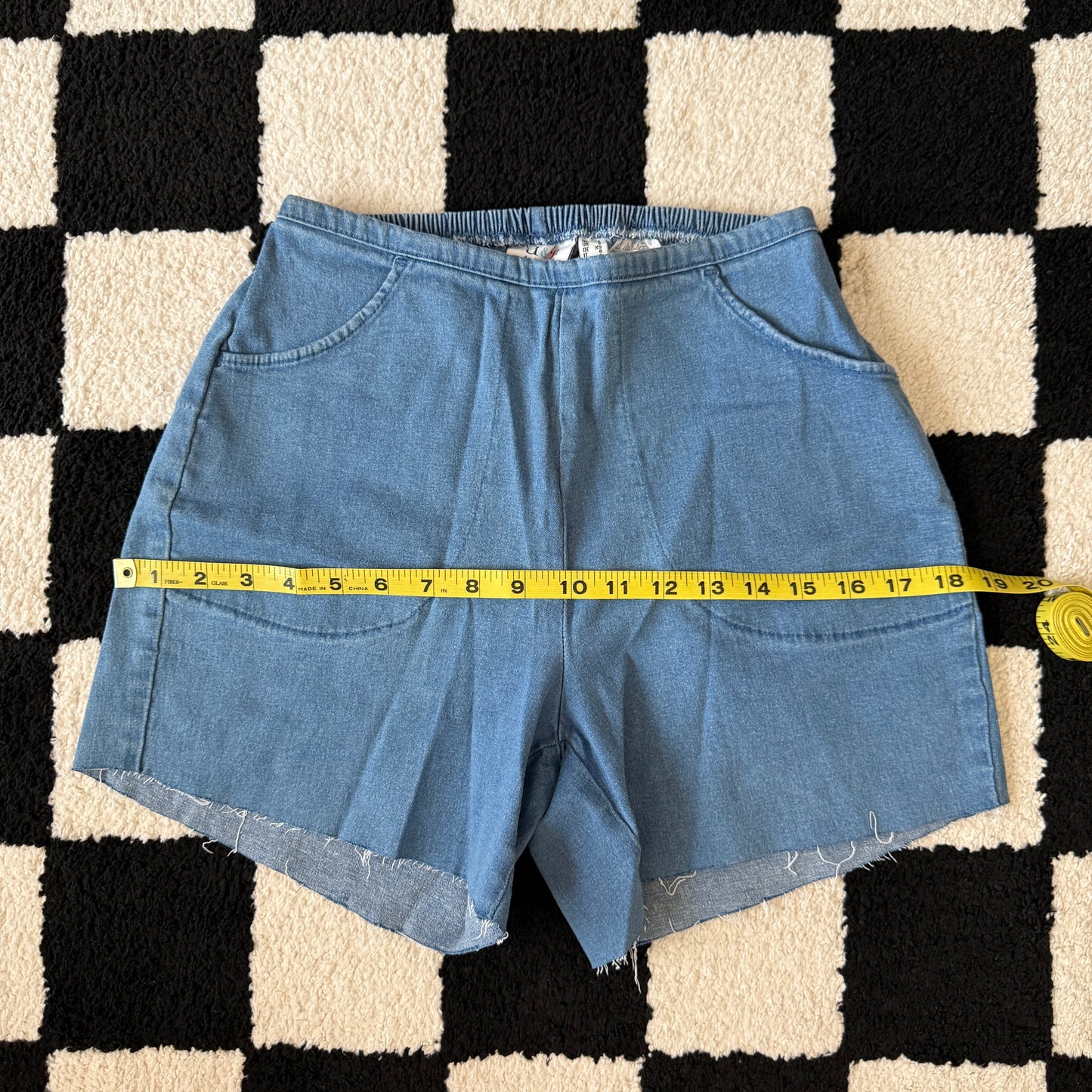 vintage whimsy 90s y2k denim shorts