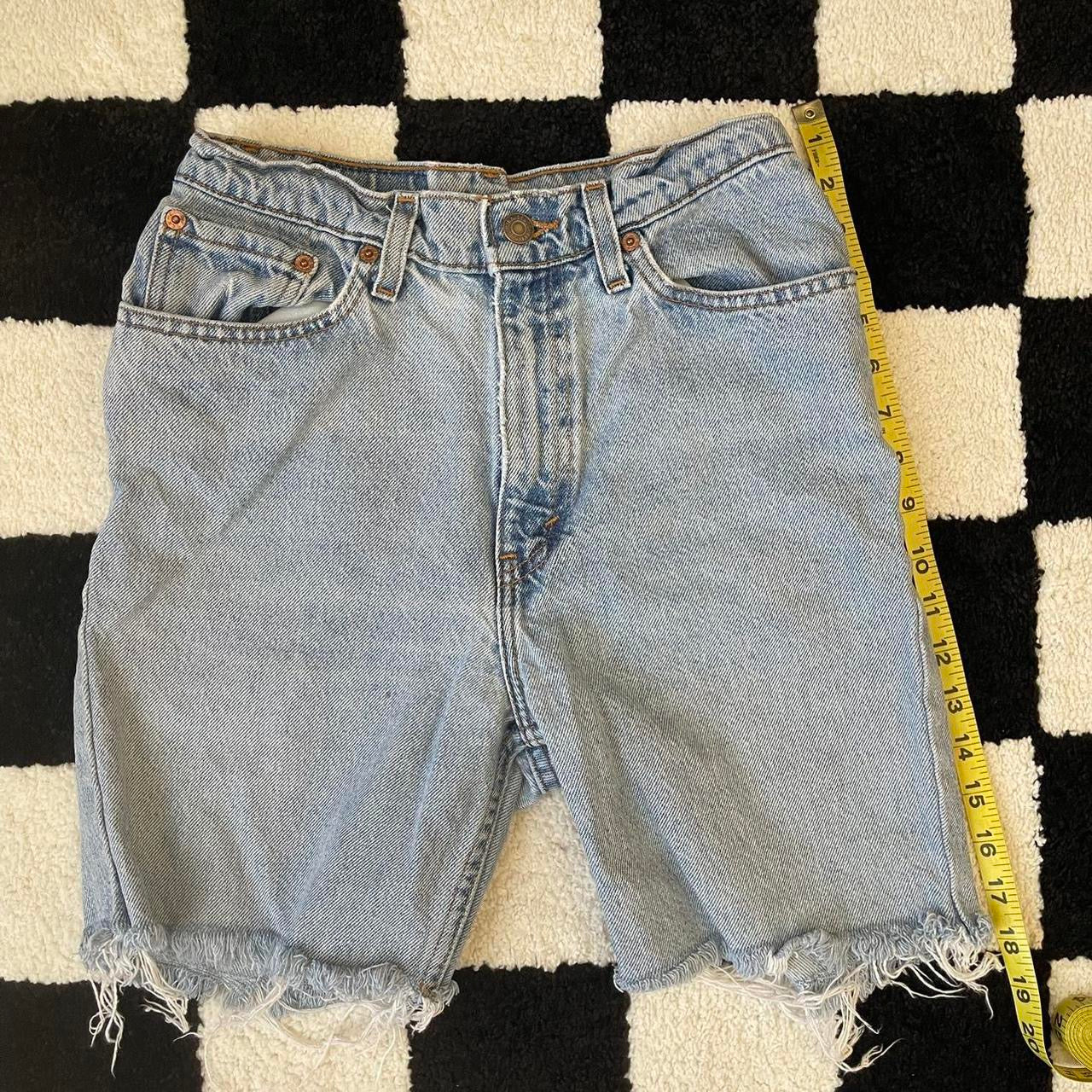 denim bermuda shorts