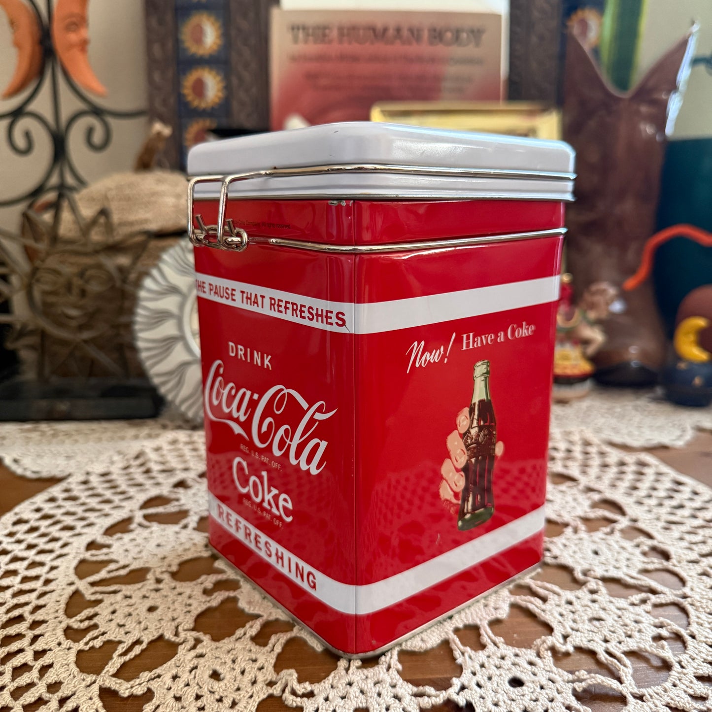 retro vintage coca cola collectable organizer