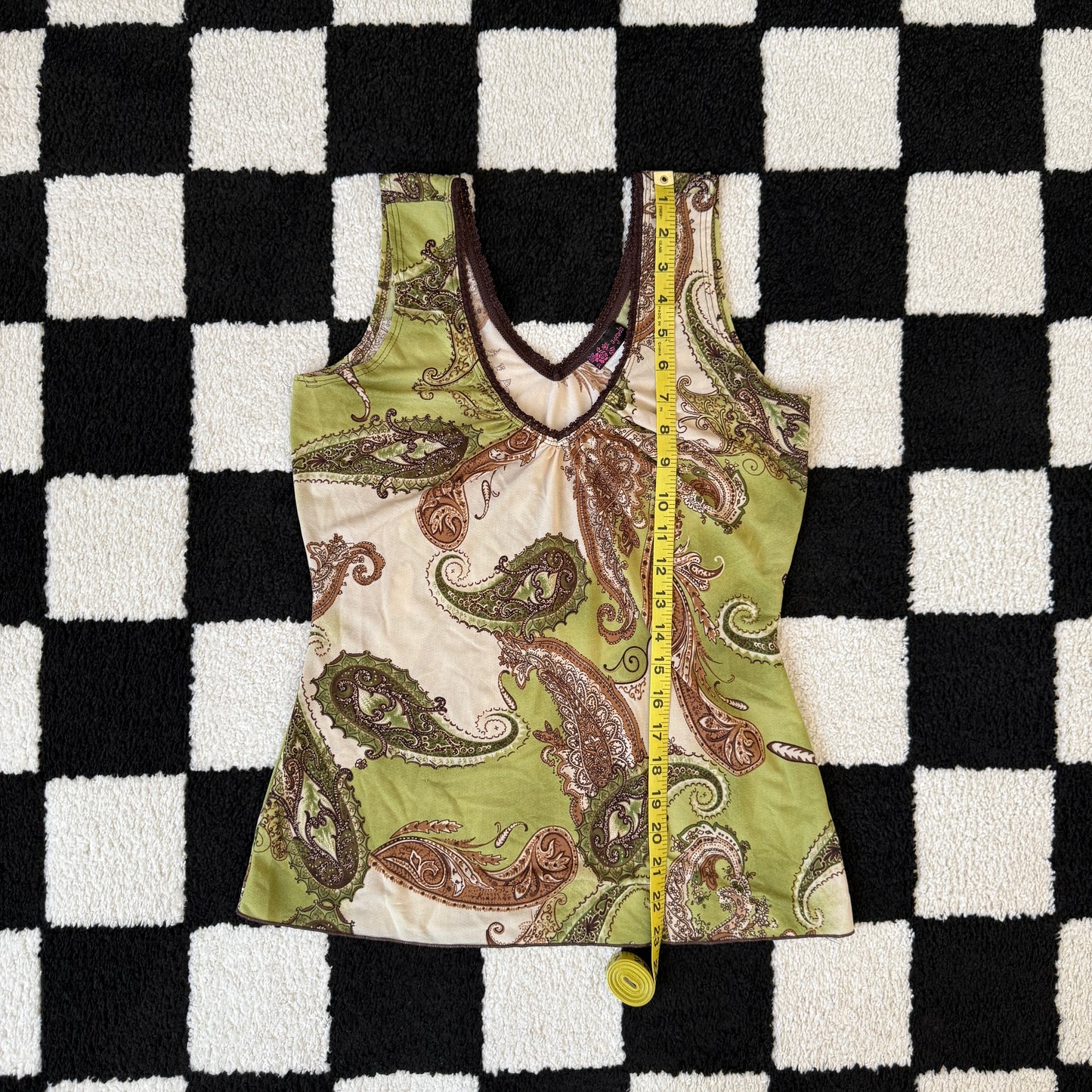 unique vintage whimsy 90s y2k AGENDA tank top