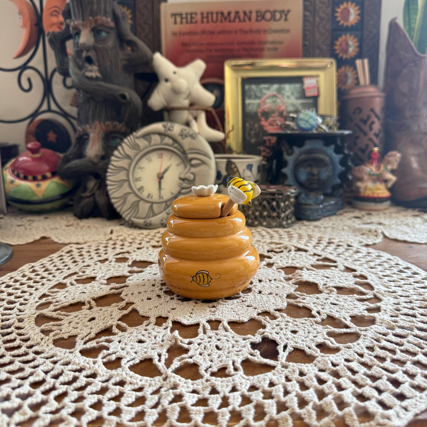unique vintage whimsical trinket collectable jar
