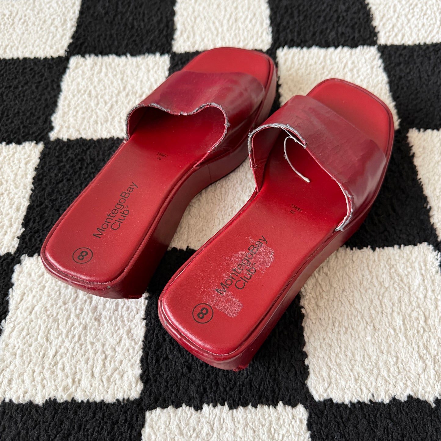 unique vintage whimsical 90s y2k chunky sandals