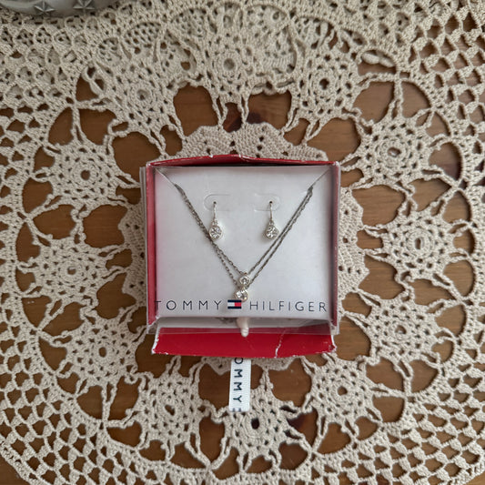 vintage whimsical TOMMY HILFIGER jewelry set