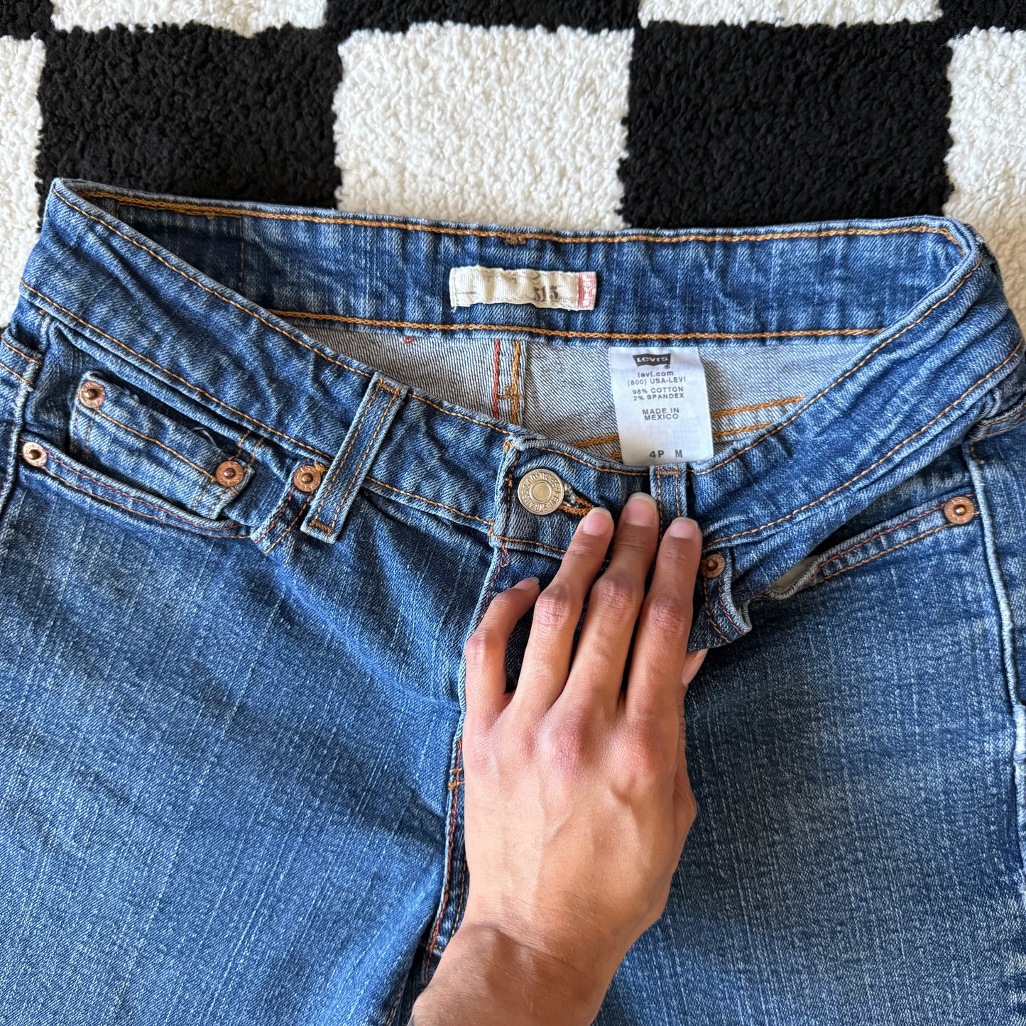 vintage whimsy 90s y2k LEVI’S denim pants