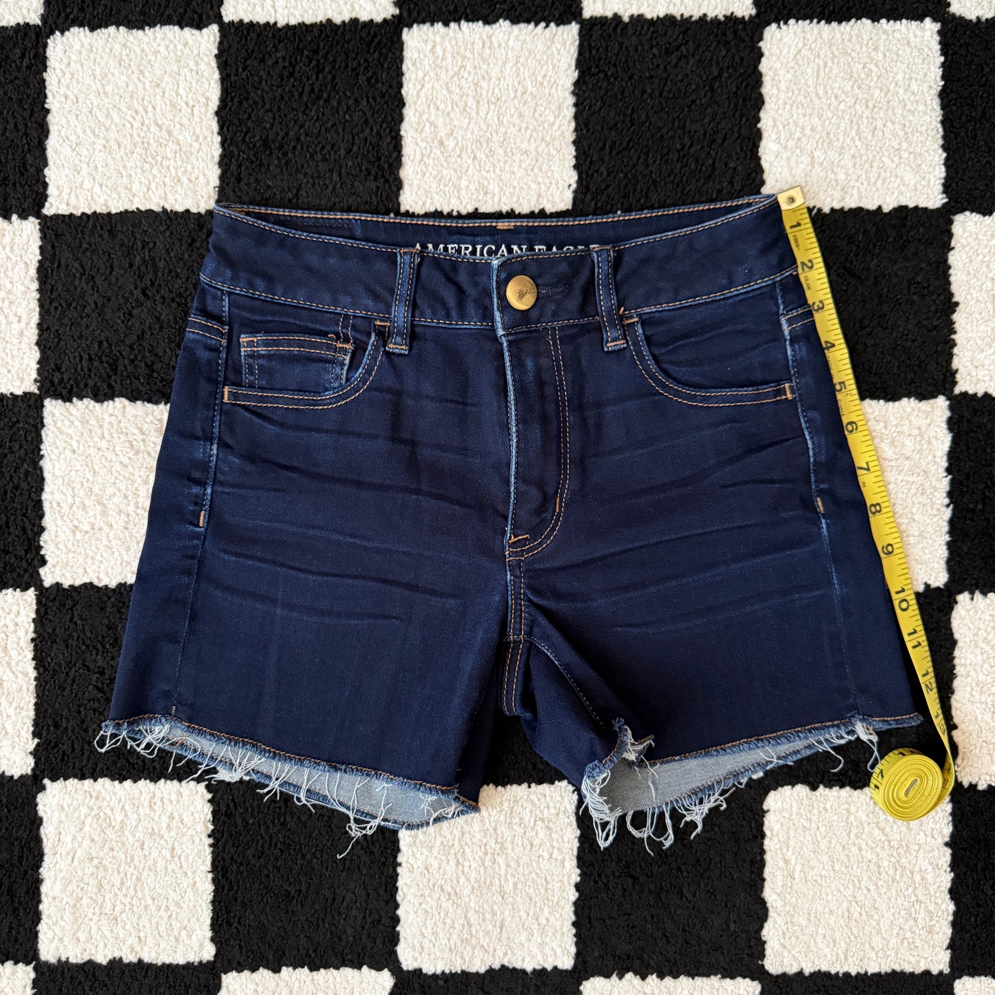 whimsy 90s y2k AMERICAN EAGLE OUTFITTERS denim shorts