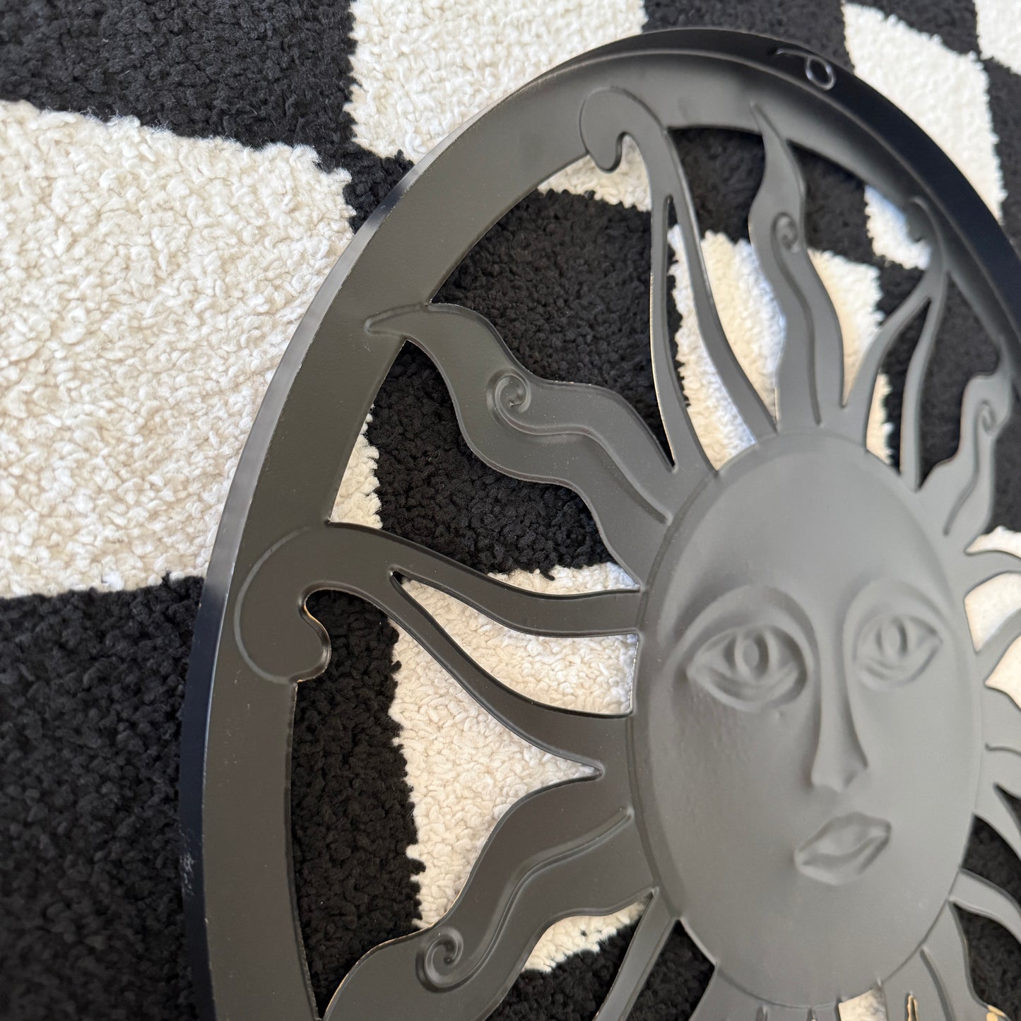 unique whimsical celestial sun wall decor collectable