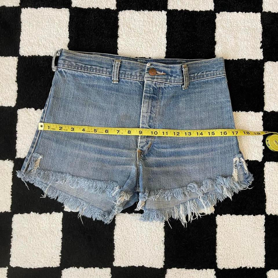 denim shorts