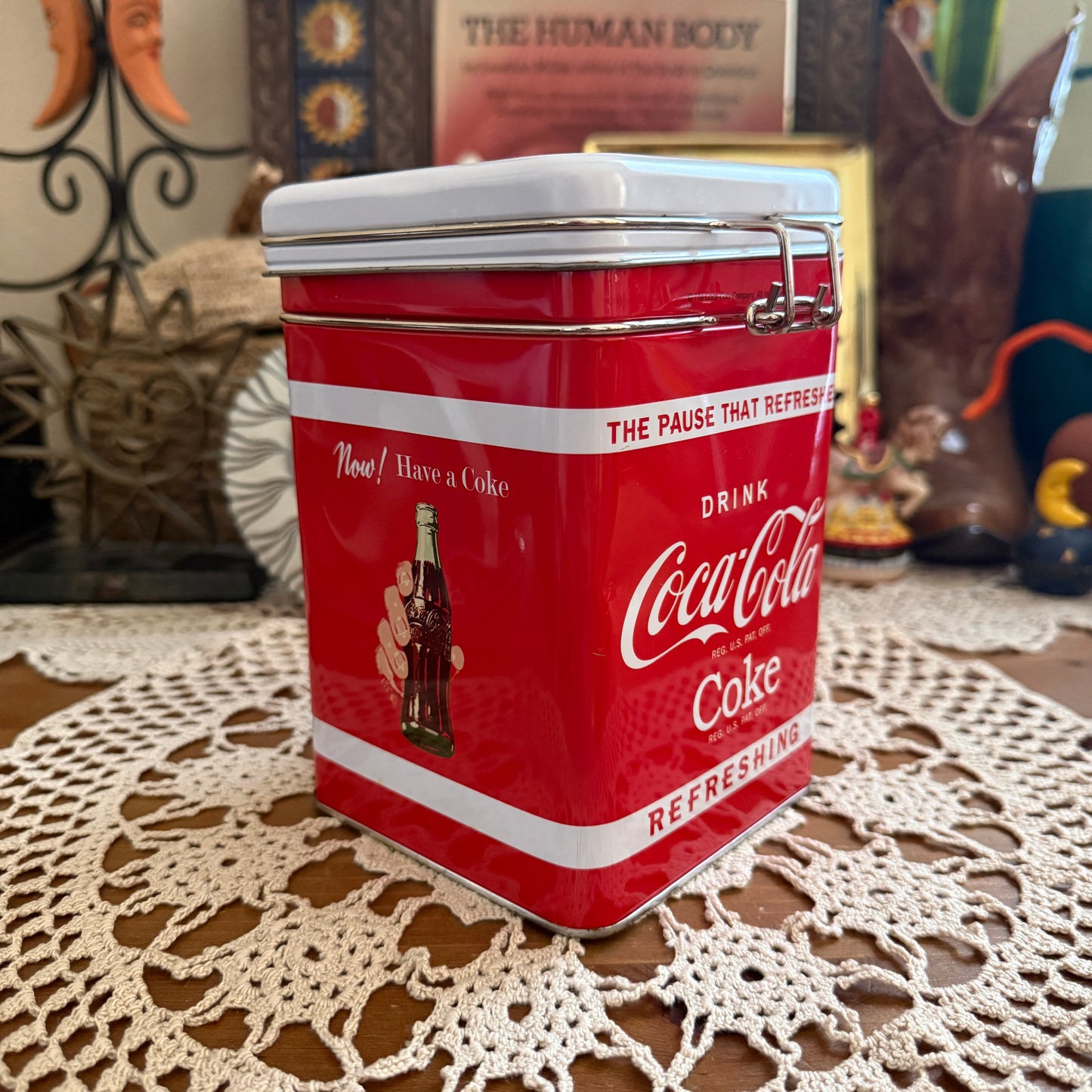retro vintage coca cola collectable organizer