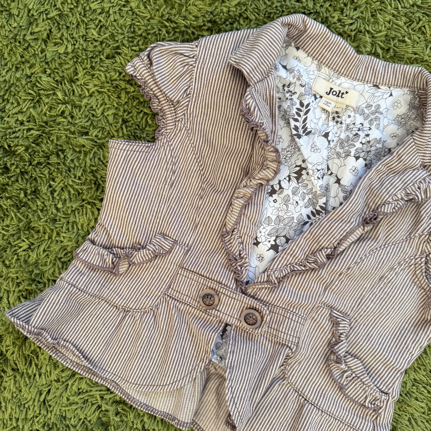 unique vintage whimsy 90s y2k JOLT babydoll top