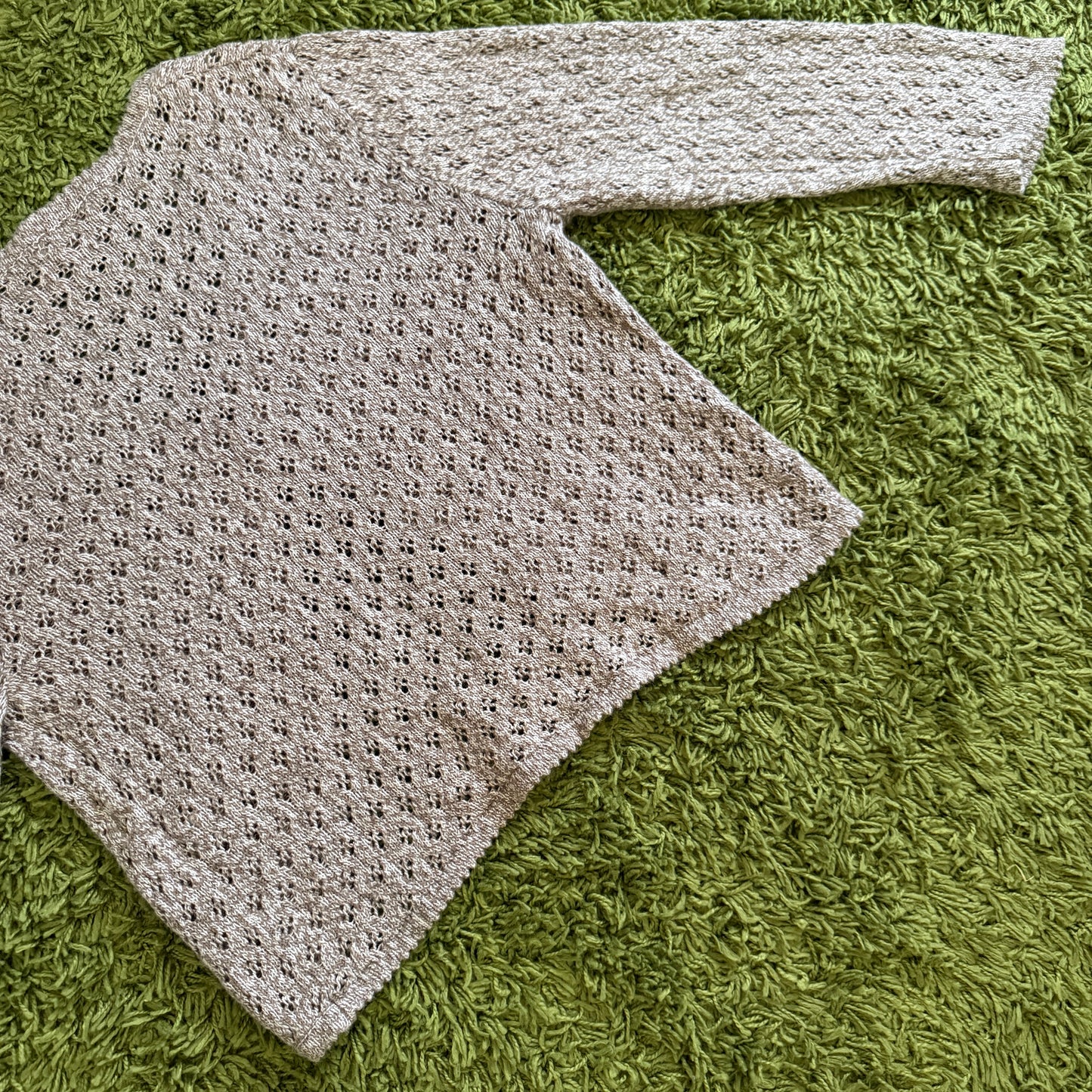 unique vintage whimsical 90s y2k CHRISTOPHER & BANKS knit sleeved cardigan top