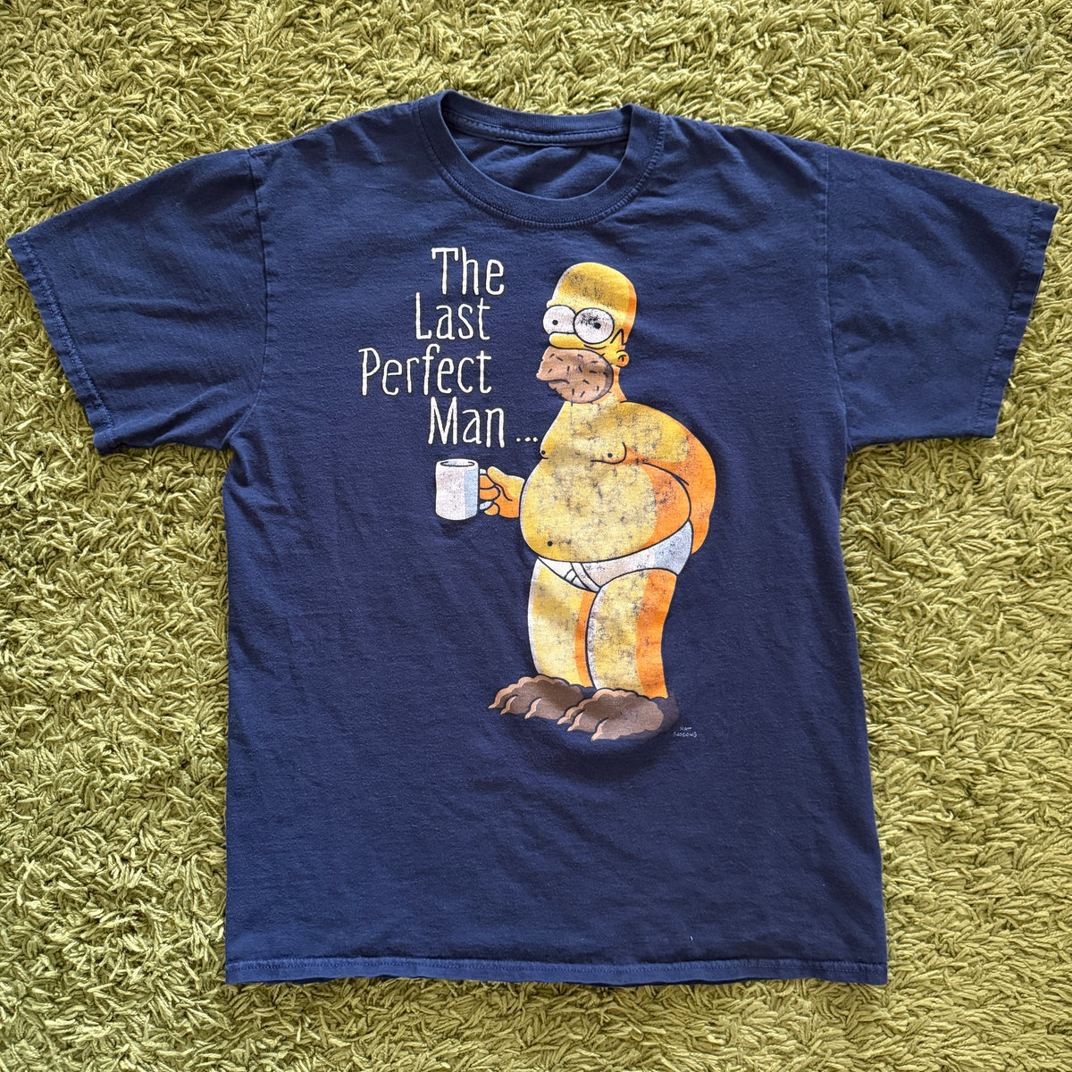 unique vintage 90s y2k HOMER SIMPSON graphic tee