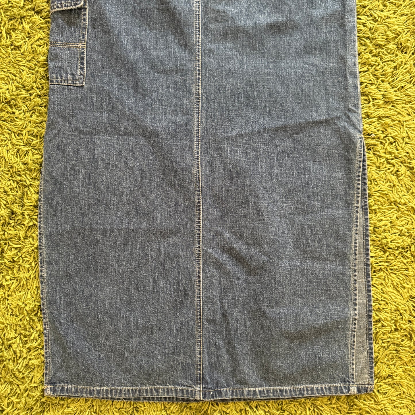 vintage whimsy 90s y2k UNION BAY denim maxi skirt