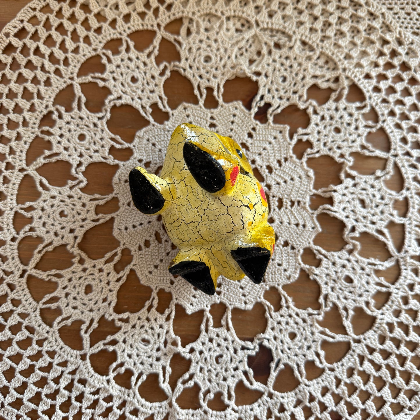 unique vintage whimsical frog figure collectable trinket