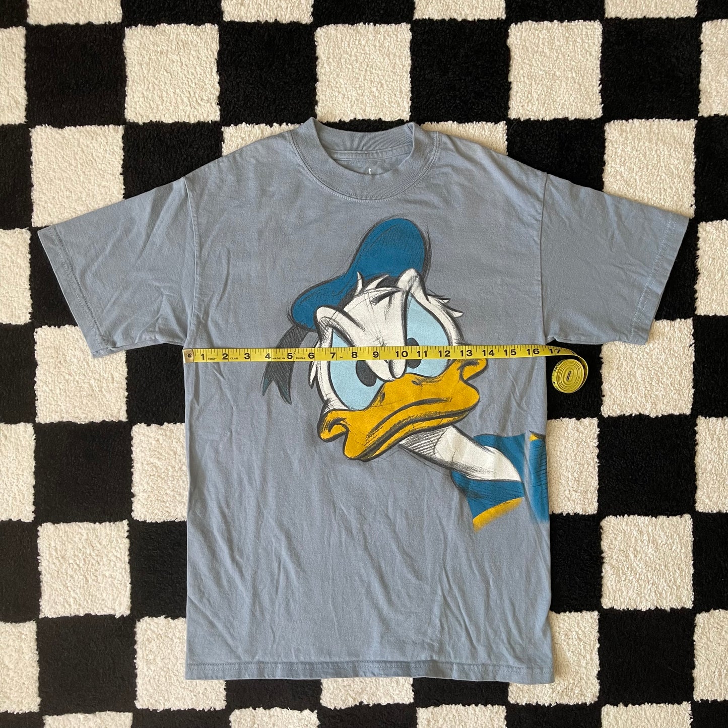 unique vintage whimsy 90s y2k DONALD DUCK graphic t shirt