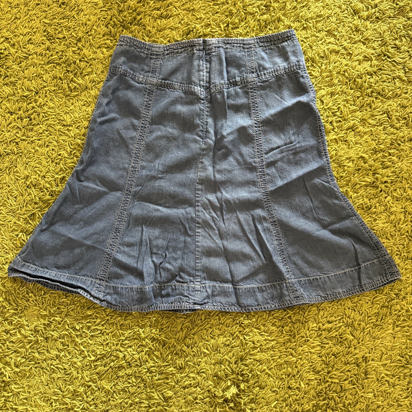 unique vintage whimsical 90s y2k midi skirt