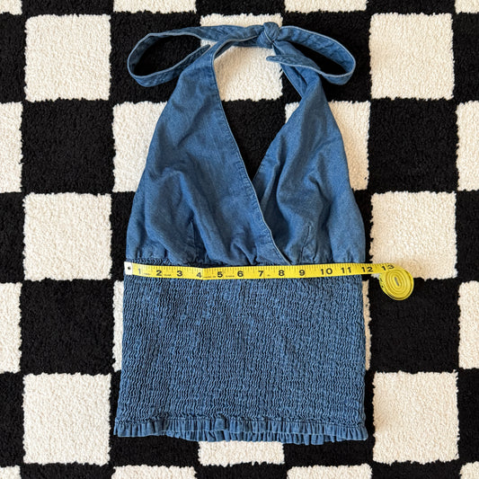 vintage whimsy 90s y2k halter top
