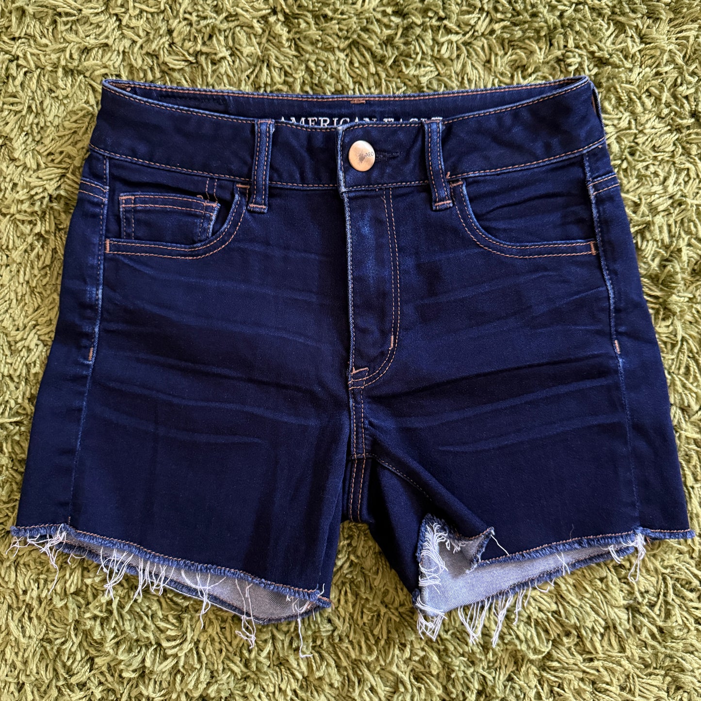 whimsy 90s y2k AMERICAN EAGLE OUTFITTERS denim shorts