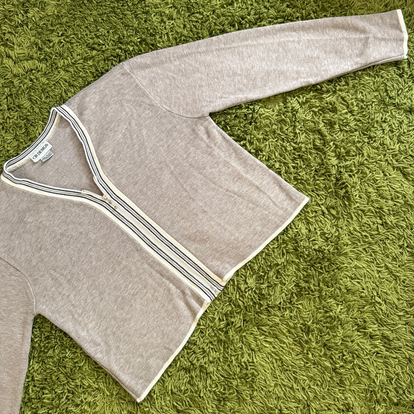 vintage whimsy 90s y2k knit cardigan sweater