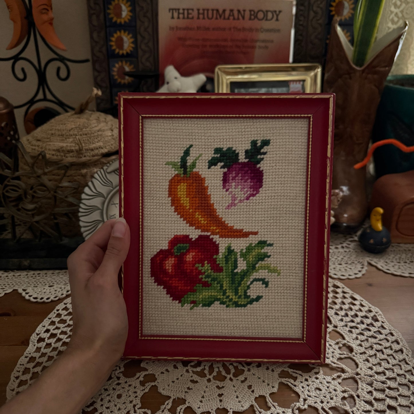 unique handmade whimsical folk art collectable wall decor