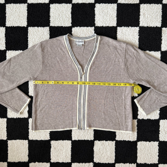 vintage whimsy 90s y2k knit cardigan sweater