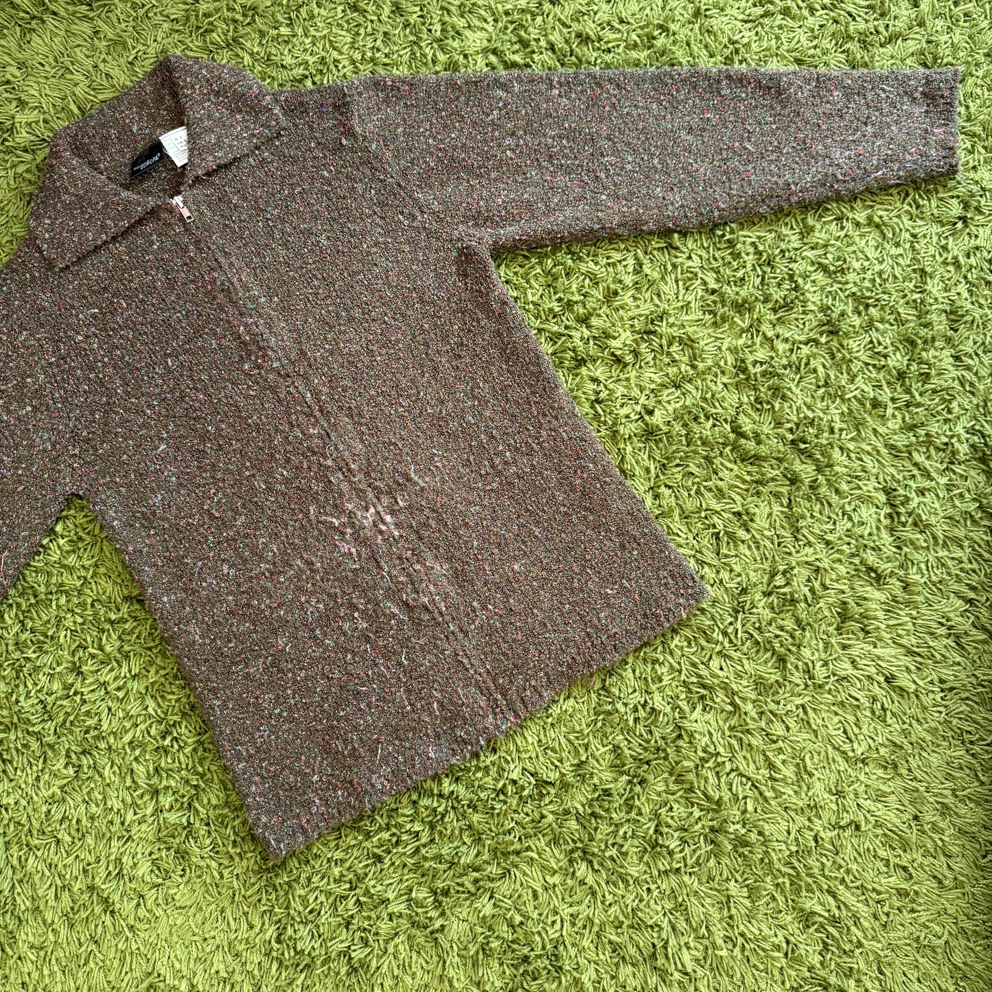 unique vintage whimsy 90s y2k knit cardigan sweater