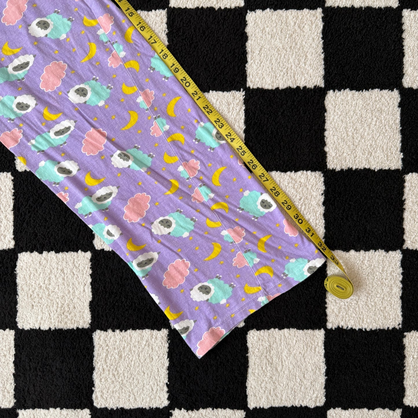 unique vintage whimsical celestial 90s y2k lounge pants