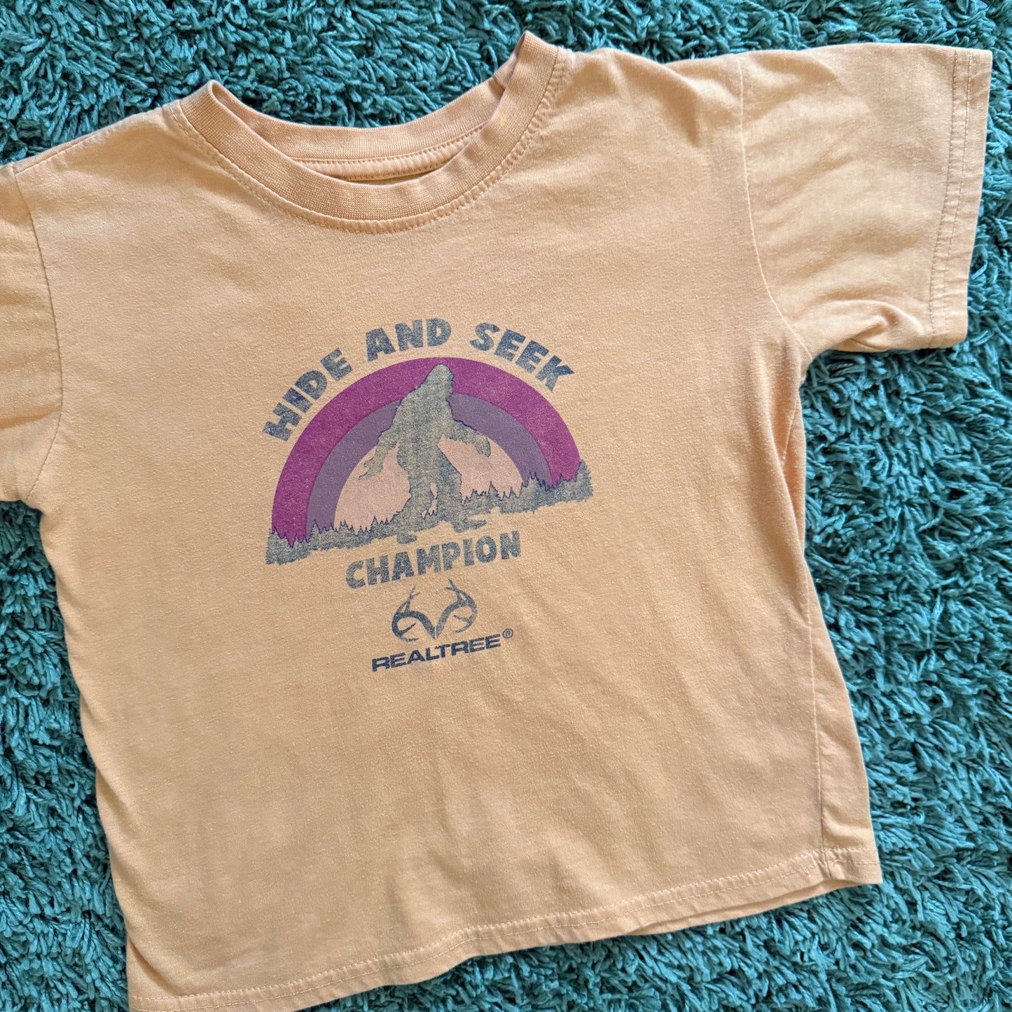 unique vintage whimsy 90s y2k REALTREE graphic baby tee