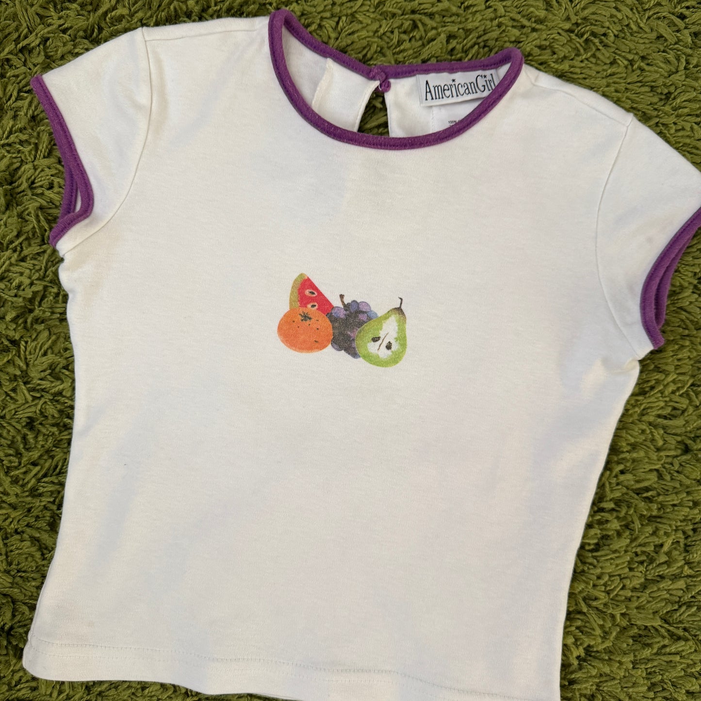 unique vintage whimsy 90s y2k graphic baby tee