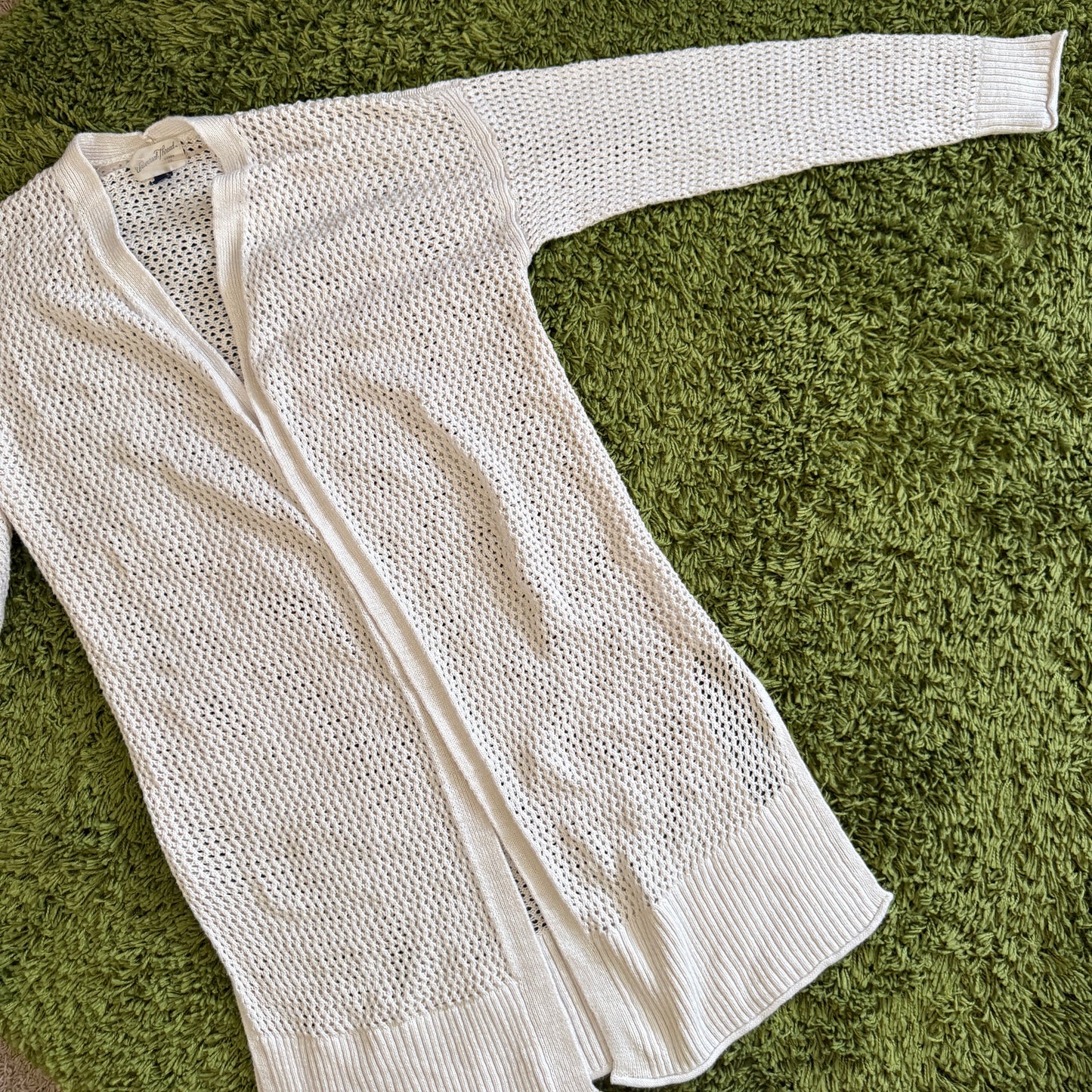 whimsy 90s y2k knit cardigan sweater