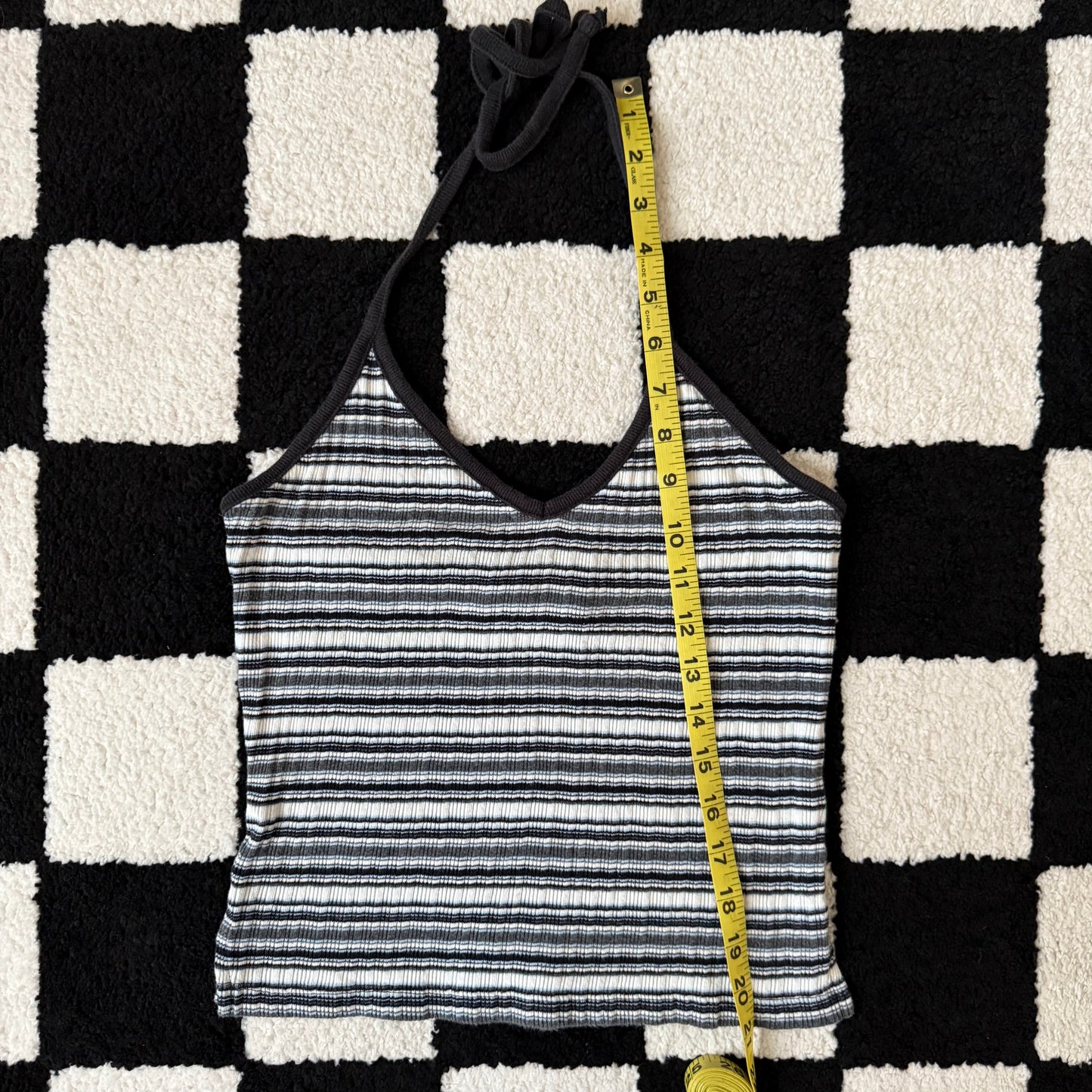 unique vintage whimsy 90s y2k XHILARATION halter top