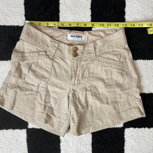 linen shorts