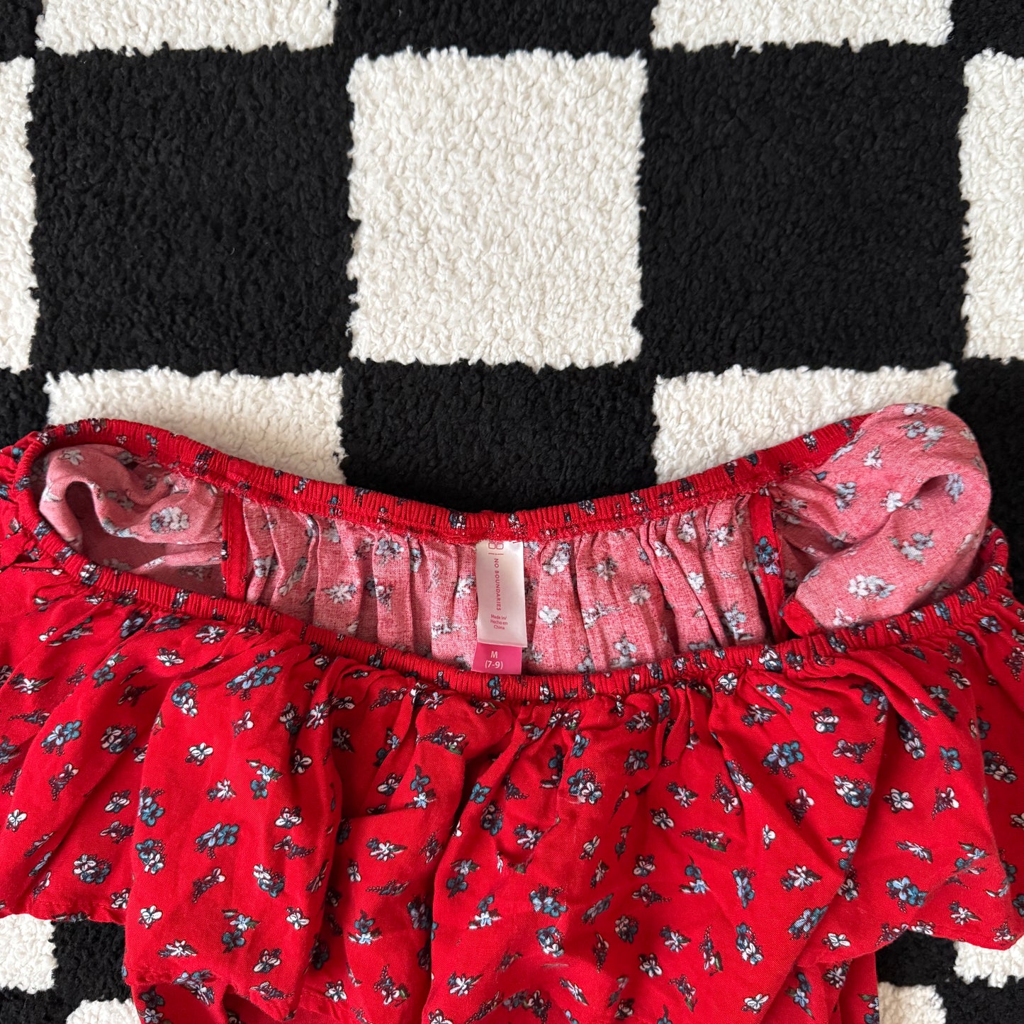 unique vintage whimsy 90s y2k NO BOUNDARIES mini dress