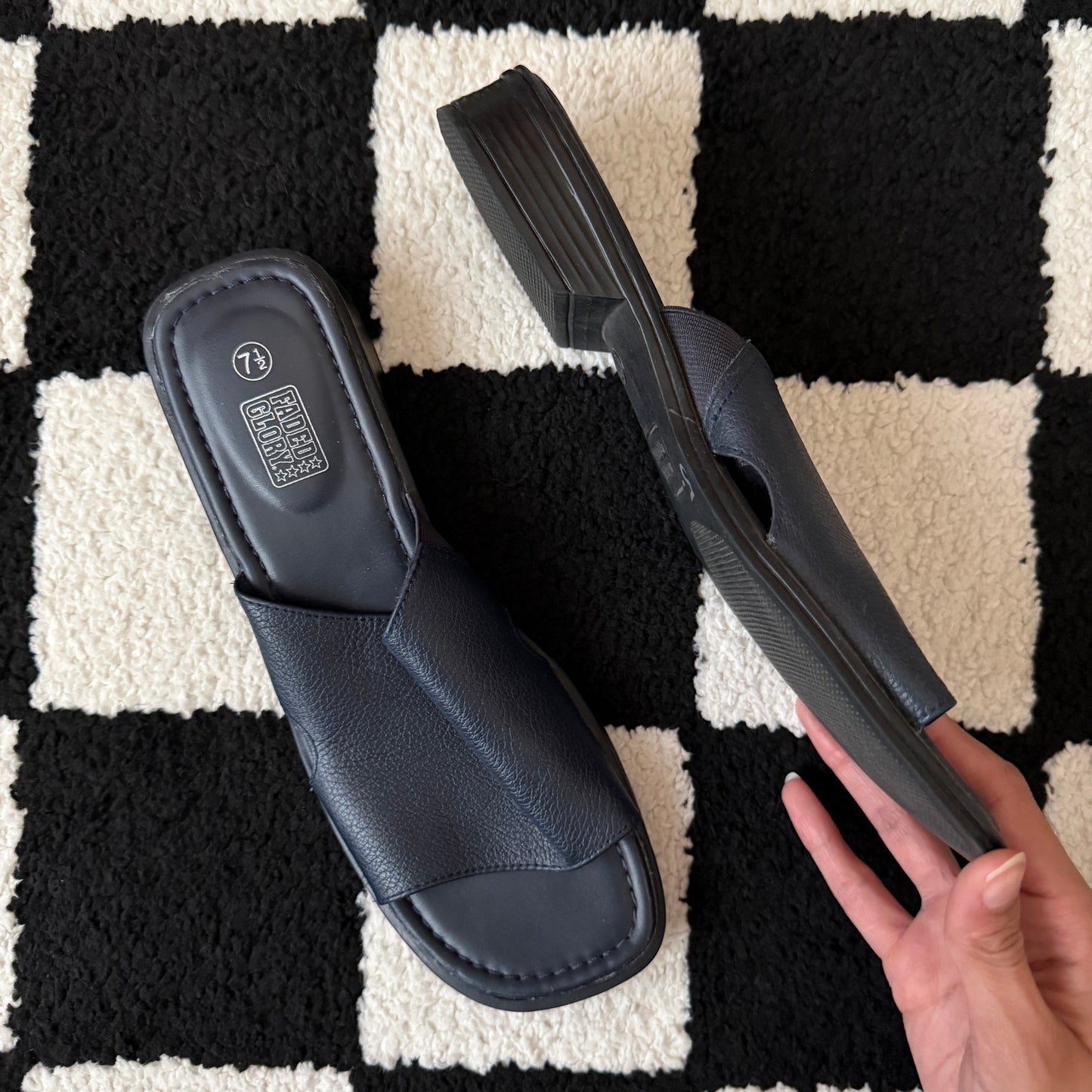 vintage whimsical 90s y2k mule sandals