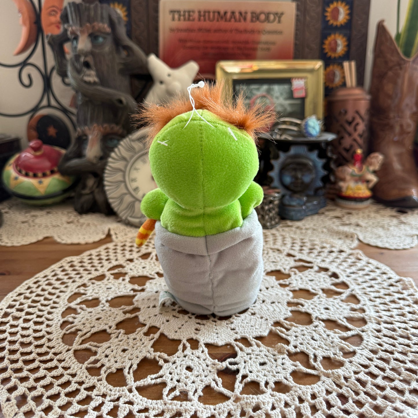 unique vintage whimsical OSCAR THE GROUCH plush collectable