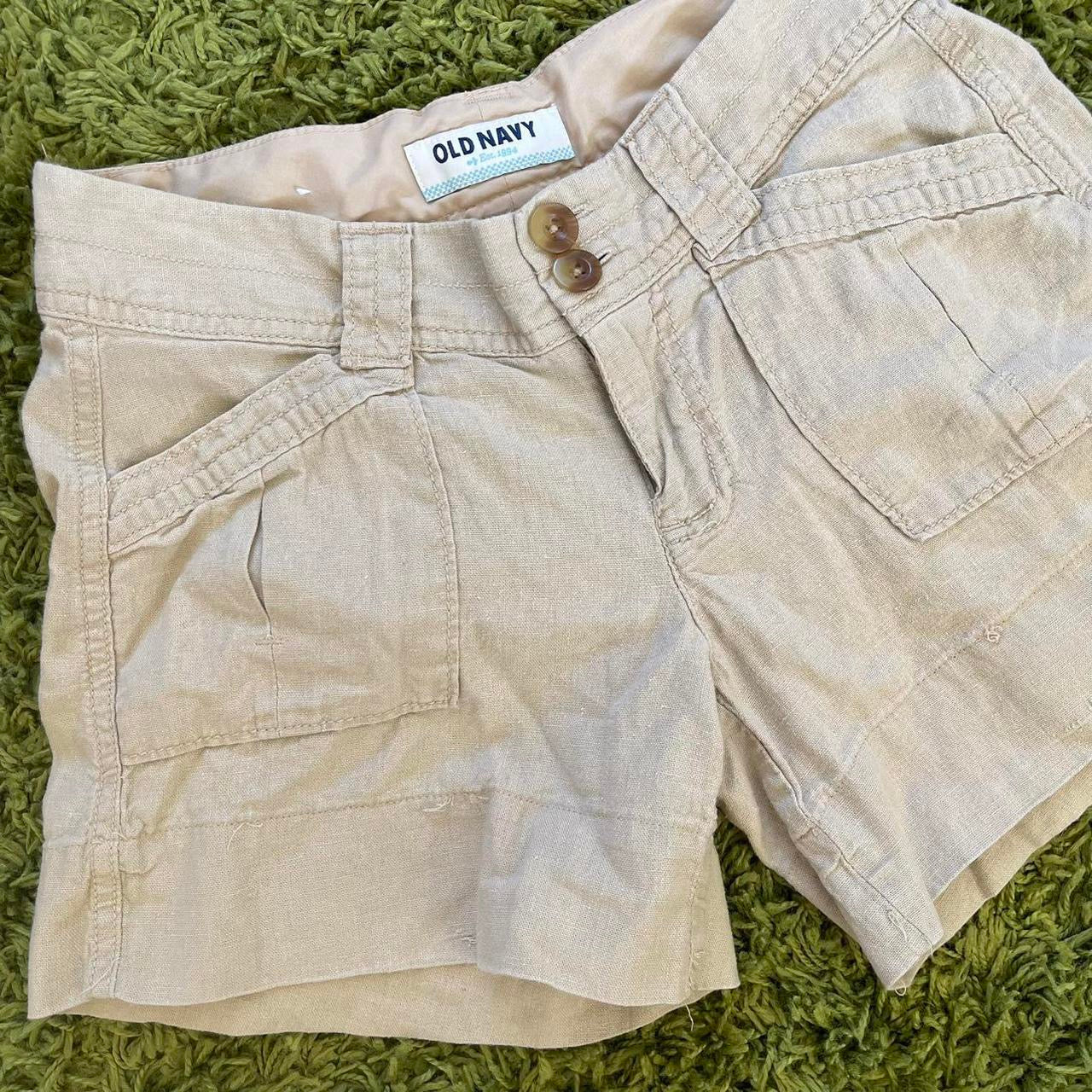 linen shorts