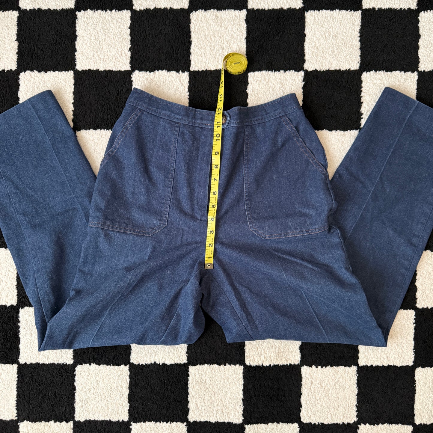 vintage whimsical 90s y2k denim pants