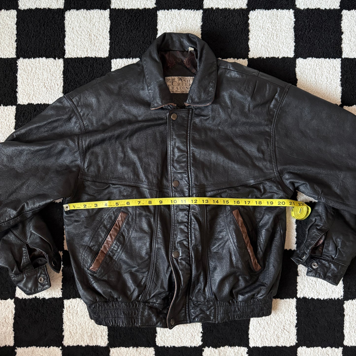 vintage whimsy 90s y2k leather jacket