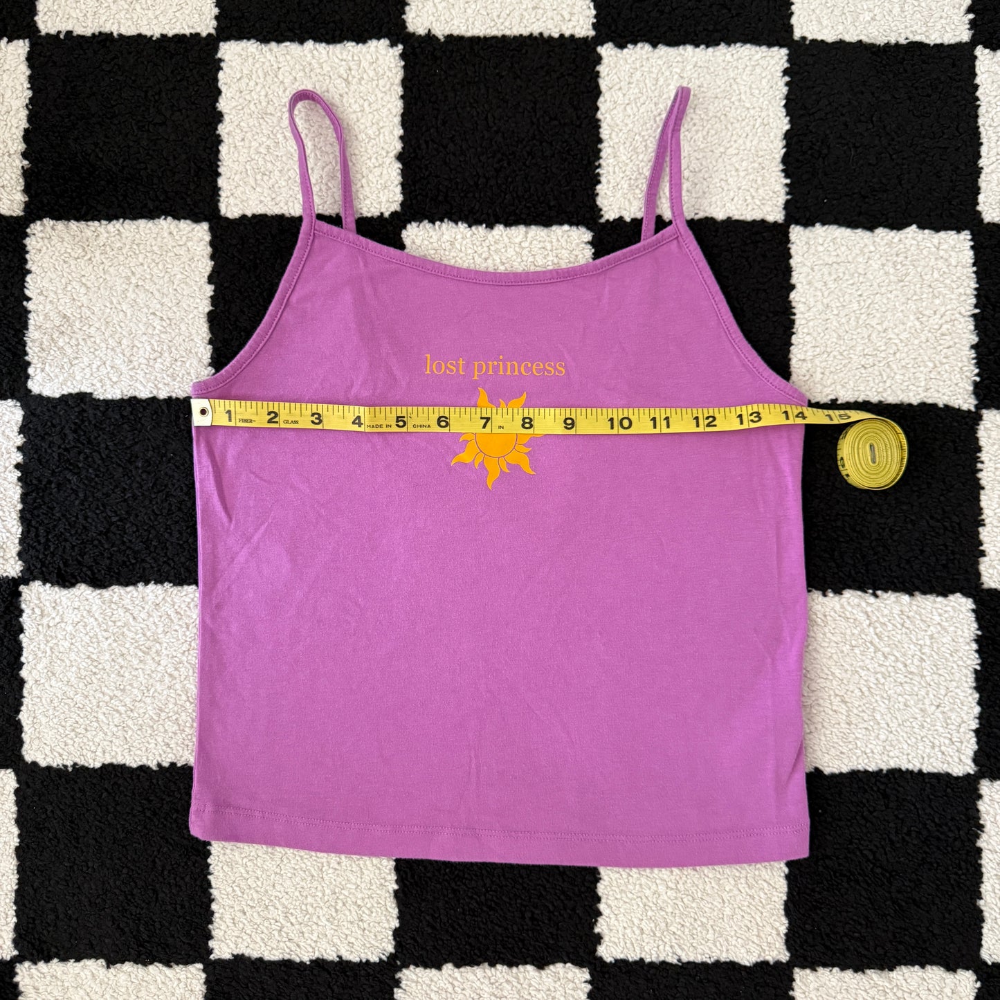 unique vintage whimsical 90s y2k celestial graphic cami top