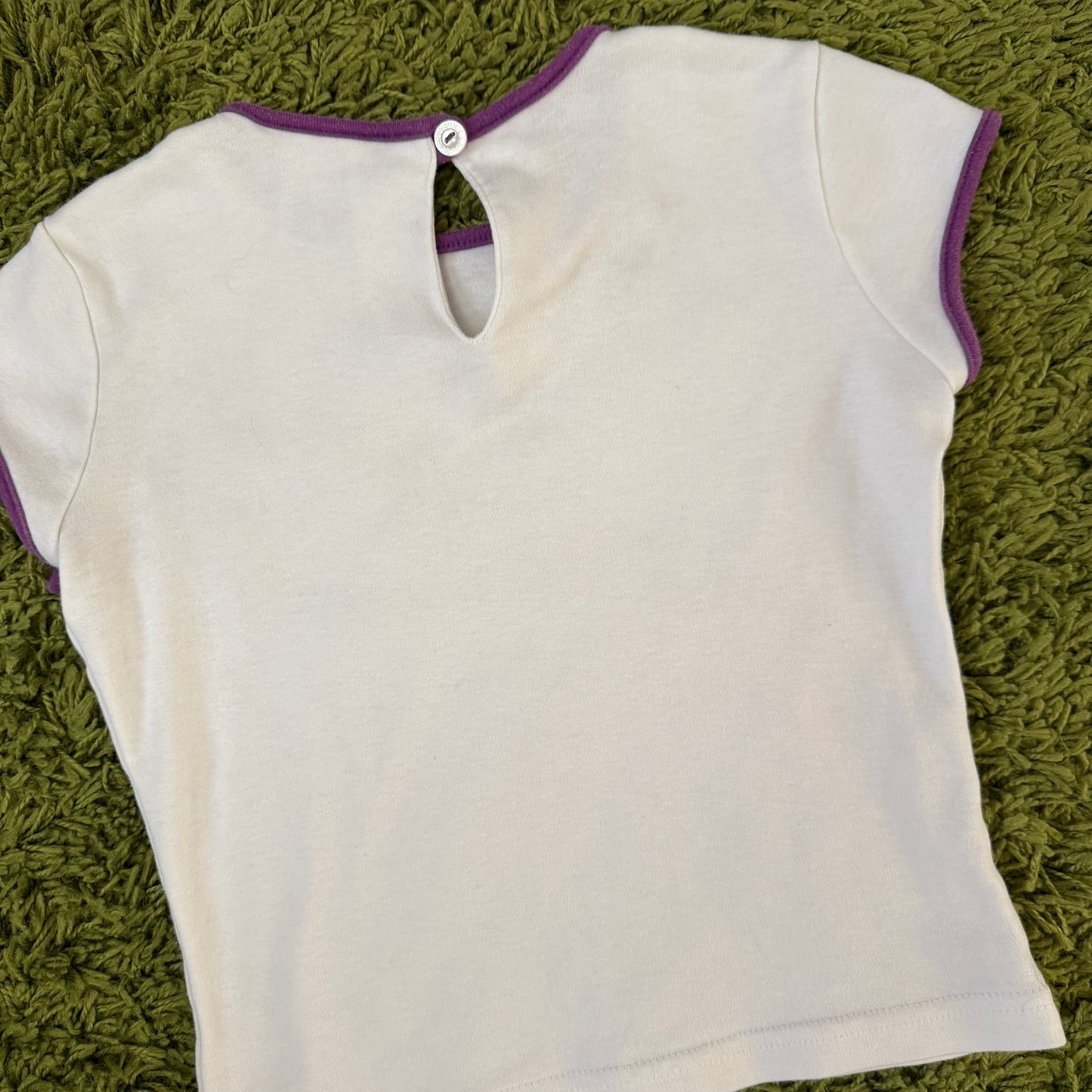 unique vintage whimsy 90s y2k graphic baby tee