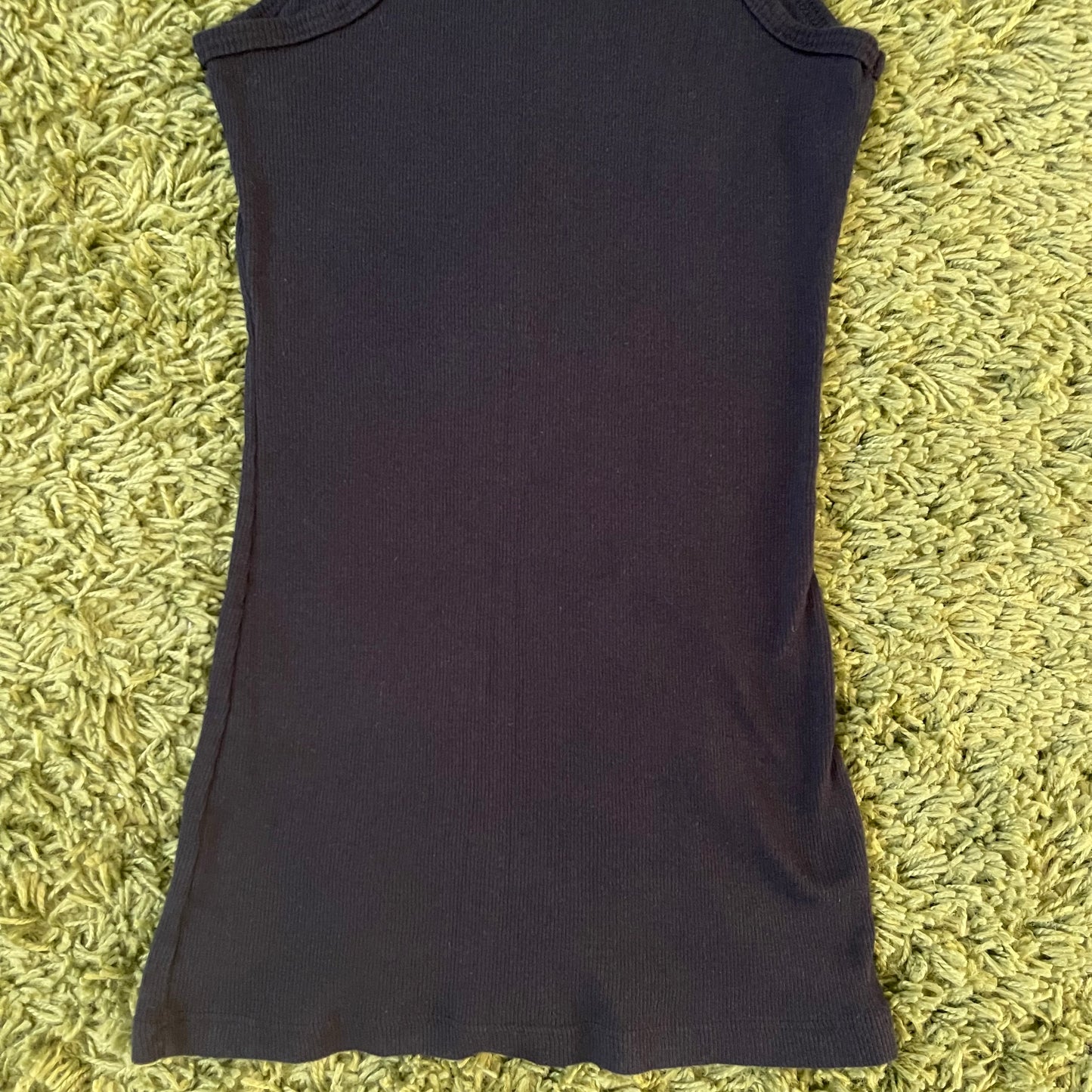 ribbed “VERY SEXY” graphic tank top