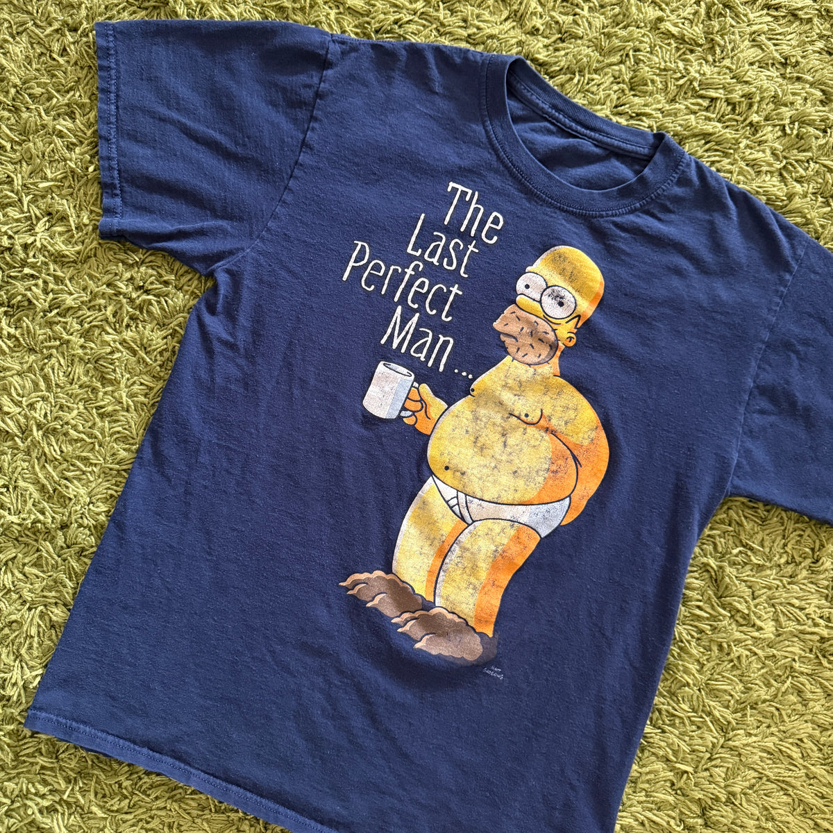 unique vintage 90s y2k HOMER SIMPSON graphic tee