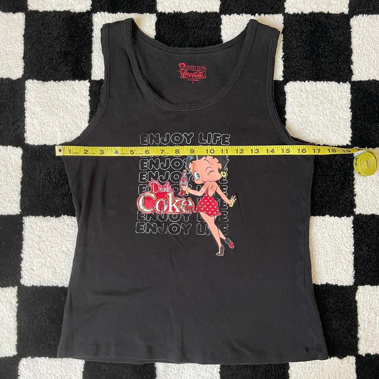 betty boop y2k tank top