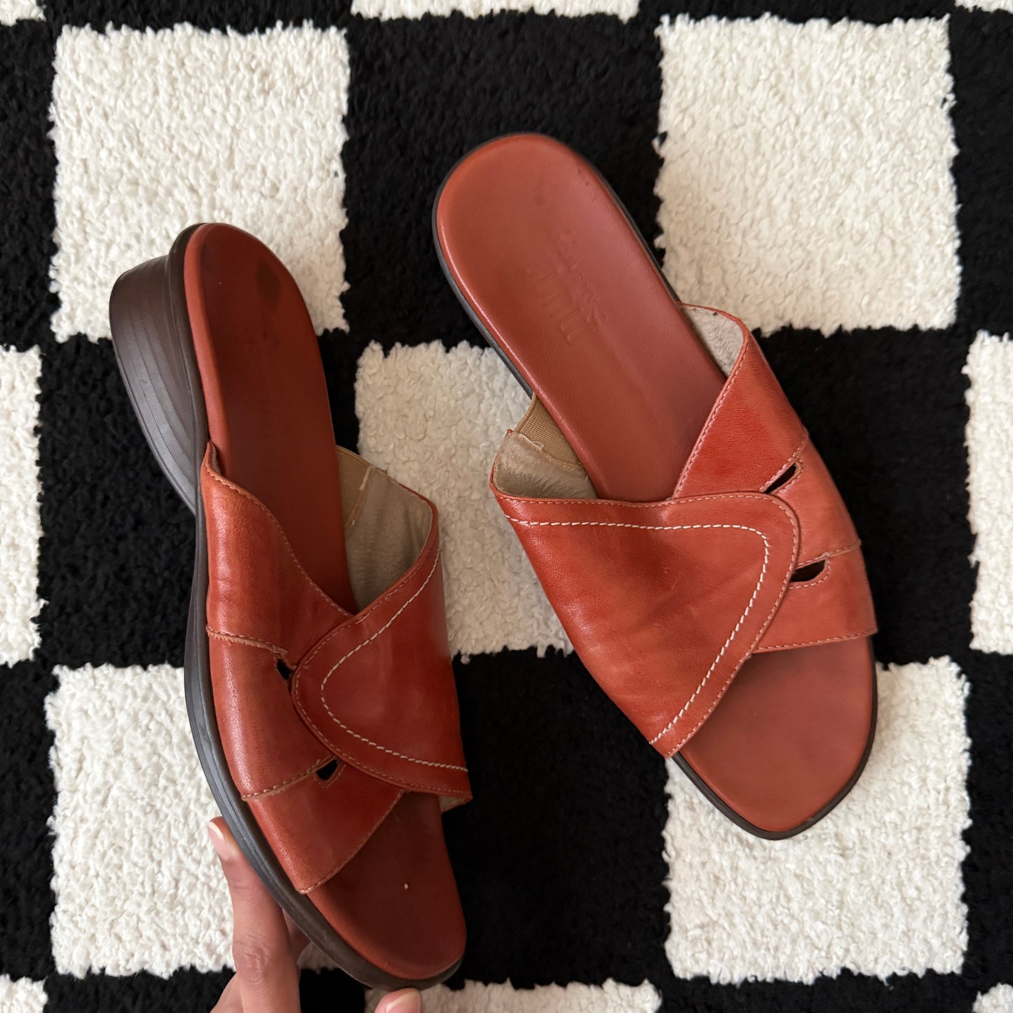 vintage whimsical 90s y2k mule sandals