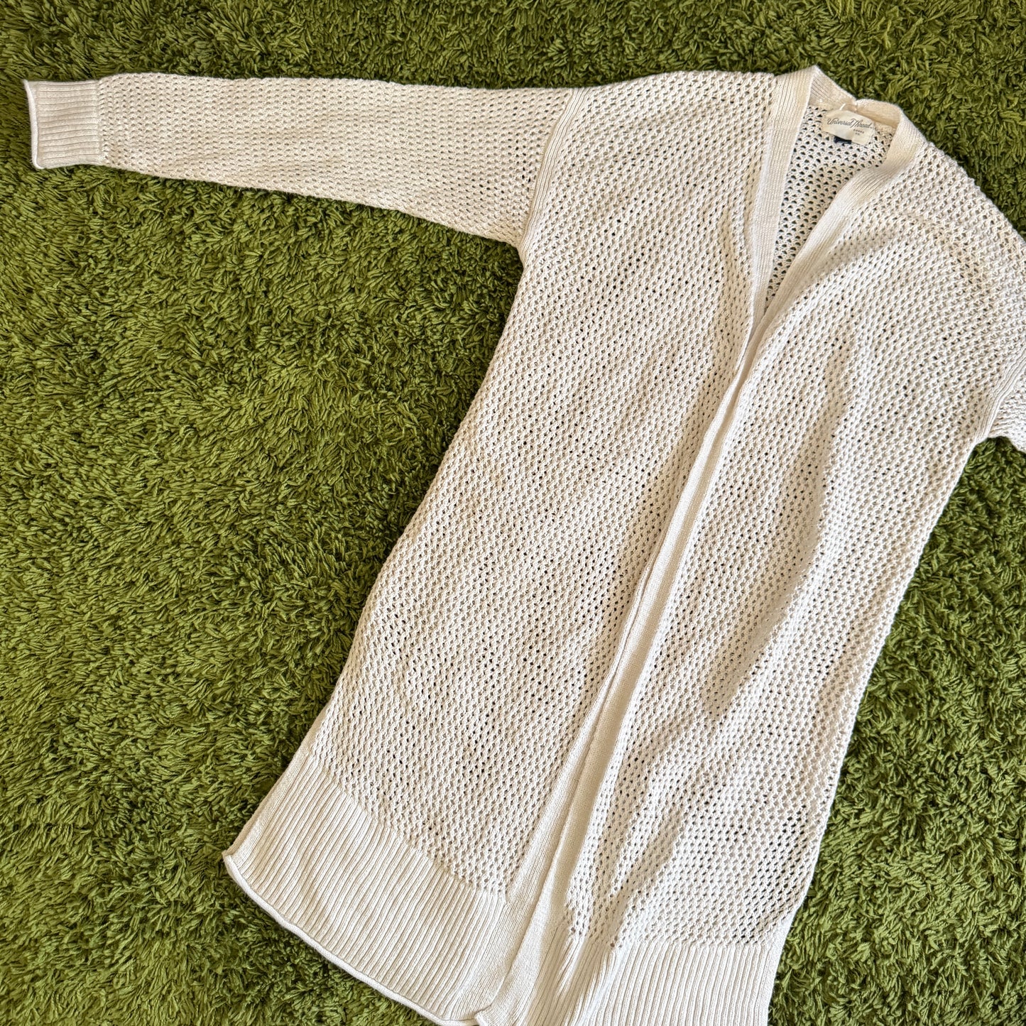 whimsy 90s y2k knit cardigan sweater