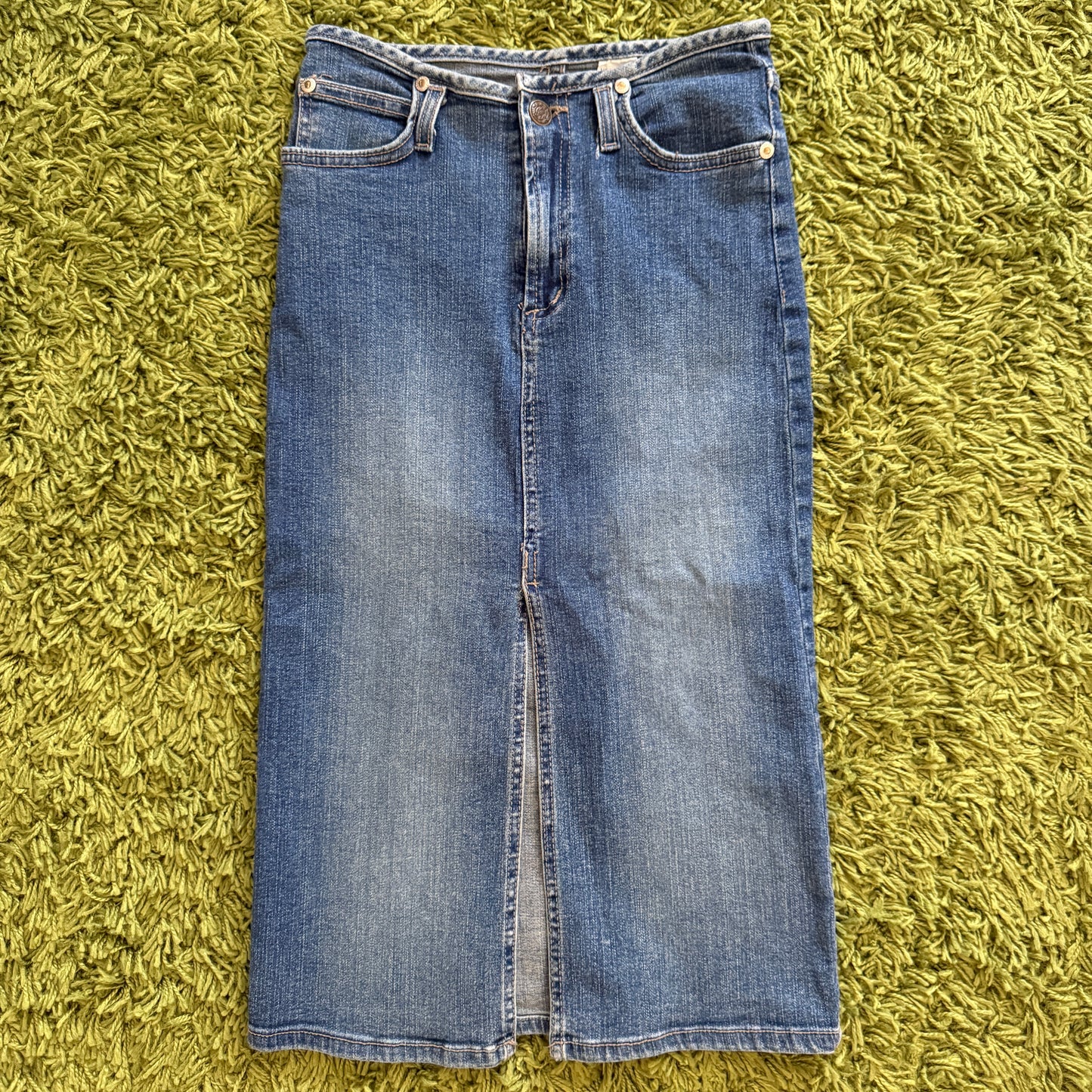 vintage whimsy 90s y2k denim skirt