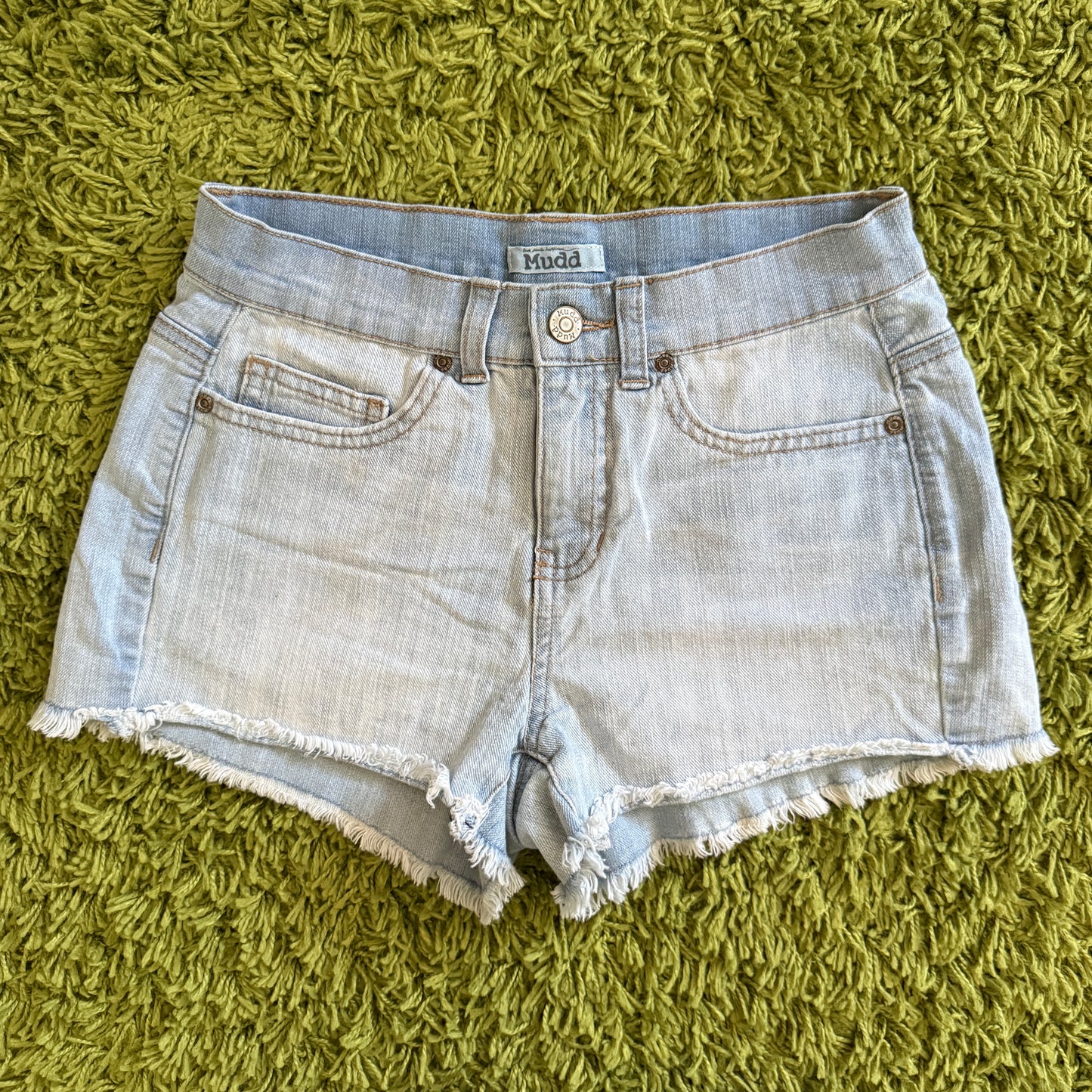 vintage whimsy 90s y2k MUDD denim shorts